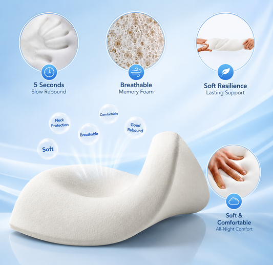 Memory Foam Solid Orthopaedic Pillow