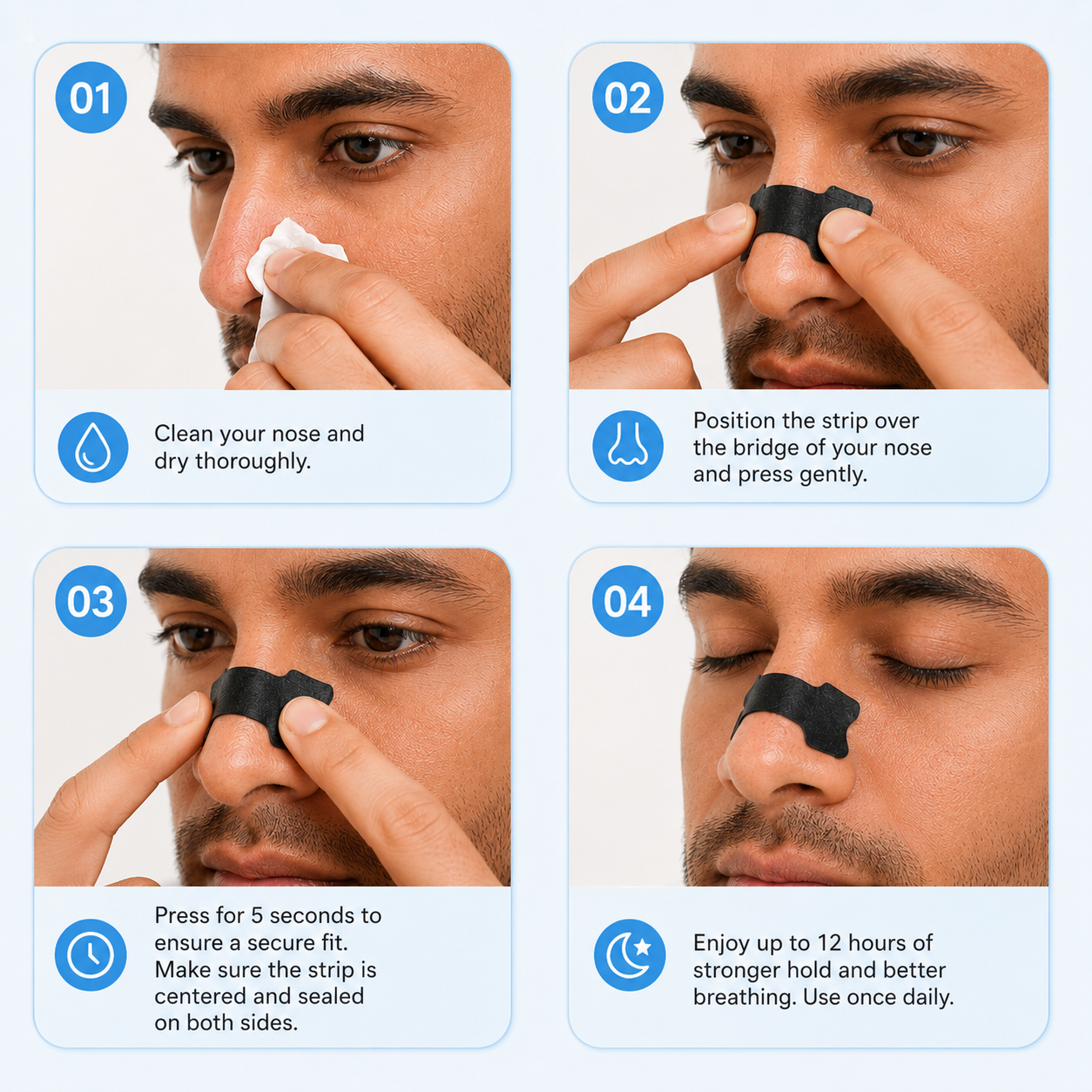Magnetic Silicone Nasal Dilator.