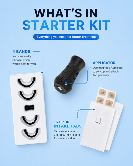 Magnetic Silicone Nasal Dilator.