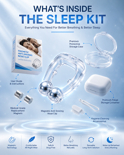 Silicone Magnetic - Anti Snoring Device