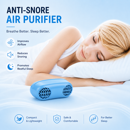 BreathEase 2-in-1 Anti-Snore and Air Purifier