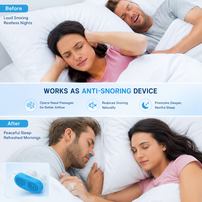 BreathEase 2-in-1 Anti-Snore and Air Purifier